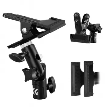 K&F Concept Clip for Photographic Reflector Umbrella 5/8 inch 3/8 inch 1/4 inch KF18.0014