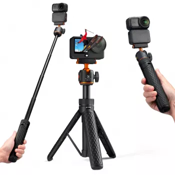 Mini Tripod Selfie Stick 65cm 360° Head for DJI Osmo Nano / Action 6 / Kf09.181