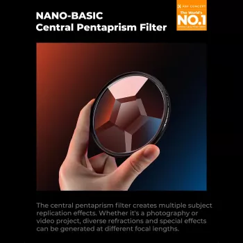 K&F Concept Kaleidoscope Filter 6x Hexagonal 82mm KF01.2807V1