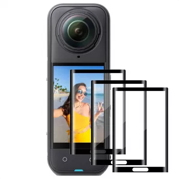 3x Tempered Glass Screen Protector for Insta360 X4 / X5 - KF31.184