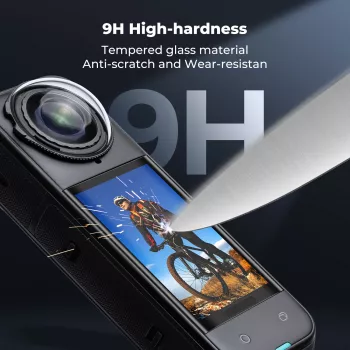 3x Tempered Glass Screen Protector for Insta360 X4 / X5 - KF31.184