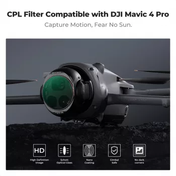 K&F Concept Nano-X 8K HD CPL Filter for DJI Mavic 4 Pro (KF01.2071V1)
