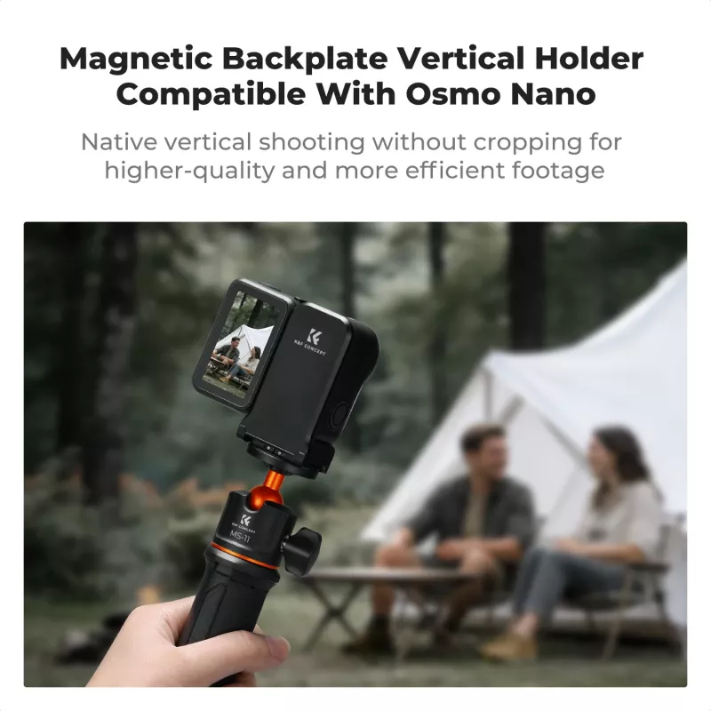 KF Concept KF12.0050 Magnetic Vertical Mount Adapter with 1/4 inch Thread for DJI Osmo Nano / Xtra Atto