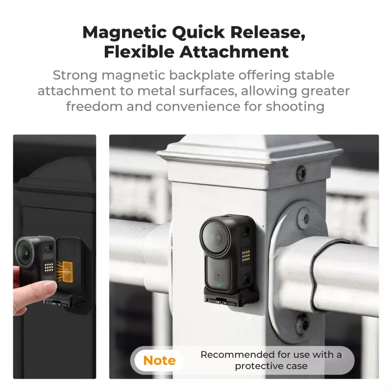 KF Concept KF12.0050 Magnetic Vertical Mount Adapter with 1/4 inch Thread for DJI Osmo Nano / Xtra Atto