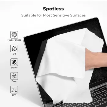 KF Microfiber Cleaning Cloth 30x30cm 200gsm 3-Pack for Optics Camera Lens Screen
