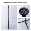 K&F Concept X97-C Selfie Stick Tripod 180 cm with MagSafe Magnetic Mount and Bluetooth Remote (Black)