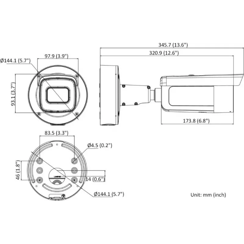 Hikvision DS-2CD3686G2-IZS 7-35mm H eF O-STD Bullet Smart IP Camera 8MP
