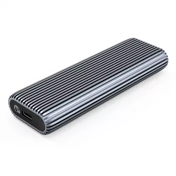 ORICO AM2C3-G2 M.2 NVMe USB-C 3.2 Enclosure - Grey