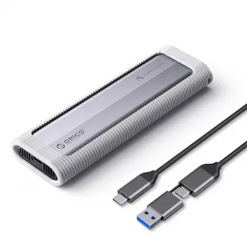 ORICO AXM2-G2-V1 M.2 NVMe SSD Enclosure USB-C/USB-A 10Gbps - Grey
