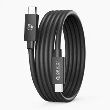 ORICO USB4 Thunderbolt 5 80Gbps 240W USB-C to USB-C Cable 2m Black