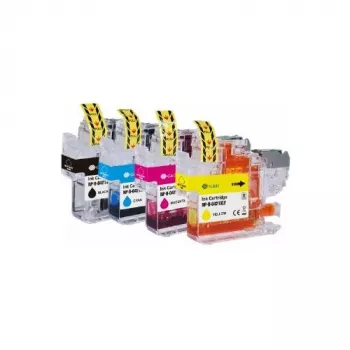 G&G Ink Cartridge 4-Pack for Brother LC421XLVAL BK/C/M/Y (20554)
