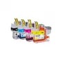 G&G Ink Cartridge 4-Pack for Brother LC421XLVAL BK/C/M/Y (20554)
