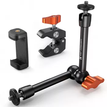 Magic Arm Super Clamp 1/4 3/8 Clamp 15-55mm Phone Holder Mount Kf31.131s2