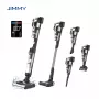 JIMMY PW11 Pro Max-B Cordless Vacuum Cleaner and Floor Washer, 460 W, 21.6 V, 40-80 min Runtime, Black/Silver
