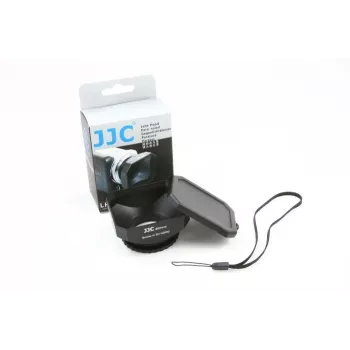 JJC Vented Screw-On Lens Hood for 30mm Filter Thread - Black