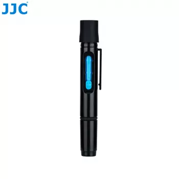 JJC Lens Cleaning Pen with Carbon Tip and Retractable Brush for Camera Optics