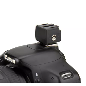 JJC Hot Shoe Adapter Sony Alpha to Standard ISO 518 with PC Sync Port