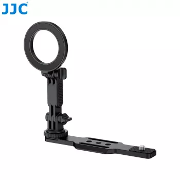 JJC HG-CS1 Expansion Mount for DJI Osmo Pocket 3 with Magsafe Phone Mount, 1/4 inch Screw Threads, Cold Shoe, Aluminum Alloy, Black
