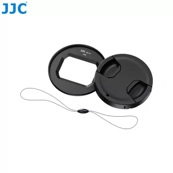 JJC RN-V1 Filter Adapter and Lens Cap for Canon PowerShot V1 - 52mm