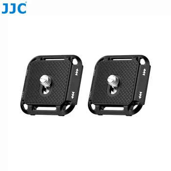 JJC 2x Quick Release Plate Arca Swiss 1/4 inch + Peak Design V3 for Camera QR-PDK2