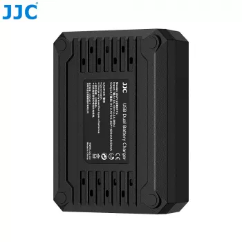 JJC Dual USB Charger for 2x Nikon EN-EL15 EN-EL15a EN-EL15b EN-EL15c Batteries