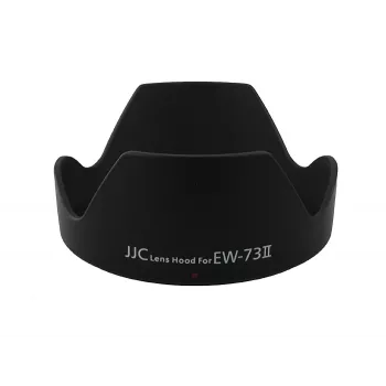 JJC Lens Hood for Canon EW-73II, Petal Type, Black, High-Impact ABS Plastic