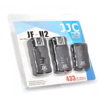 JJC JF-U2 Wireless Flash Trigger Kit with 2 Receivers