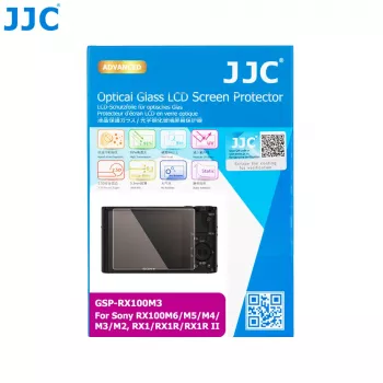 JJC LCD Screen Protector for Sony DSC RX1 RX1R RX100 II III IV V VI VII