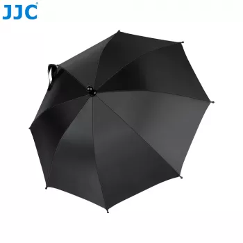 JJC CU-XLM2 Camera Rain Cover Umbrella with Cold Shoe Mount 1/4 inch Thread for DSLR Mirrorless Camcorder