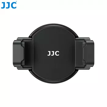 JJC MS-SPC1 Black Magnetic Phone Holder with 1/4 inch Thread and 2 Cold Shoe Mounts for iPhone MagSafe
