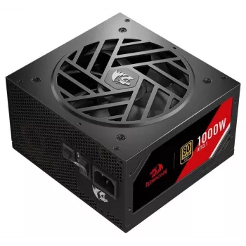 Redragon Master GC-MS03 1000W Power Supply Unit, 80 PLUS Standard, ATX, Non-Modular, 120mm Fan, Black