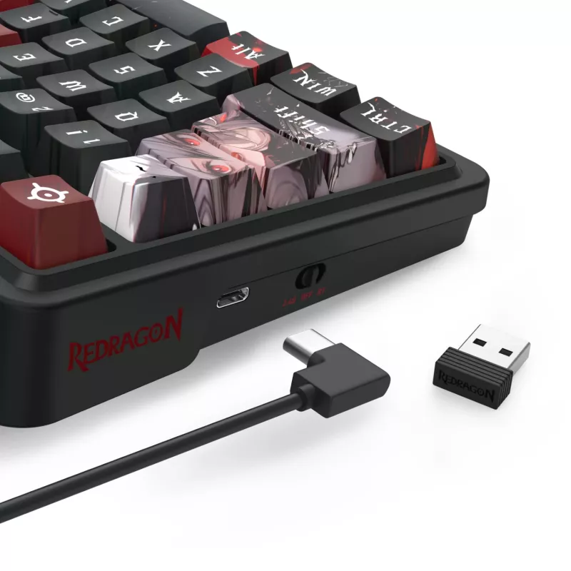 Redragon ARTEMIS PRO K719AK-RGB-PRO 75% Tri-Mode Mechanical Gaming Keyboard