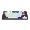 Redragon Ucal Magnetic K673WB-RGB-M 75% Tri-Mode Mechanical Gaming Keyboard, White/Black