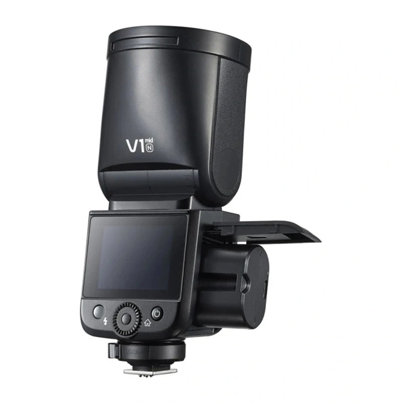 Godox V1 Mid N Round-Head Flash for Nikon