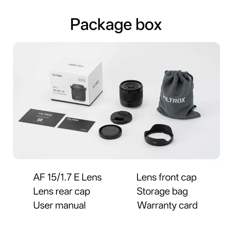 Viltrox AF 15mm f/1.7 Air Lens for Sony E-Mount
