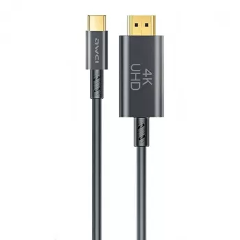 AWEI USB-C to HDMI Adapter Cable 4K 30Hz 2m Black