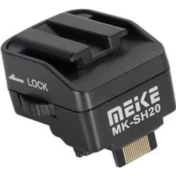 Meike SH20 Cold Shoe to Hot Shoe Adapter