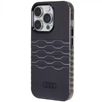 AUDI IML MagSafe Case for iPhone 14 Pro 6.1 Black Hard Shell AU-IMLMIP14P-A6/D3-BK