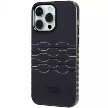 Audi IML MagSafe Case for iPhone 15 Pro Max 6.7 inch Black Hardcase