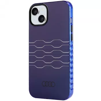 Audi IML MagSafe Case for iPhone 15 Plus / 14 Plus 6.7 Navy Blue Hard Case
