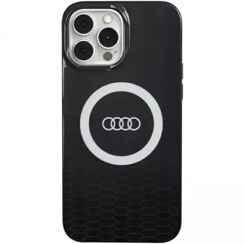 Audi IML Big Logo MagSafe Case iPhone 13 Pro Max 6.7 Black Hardcase