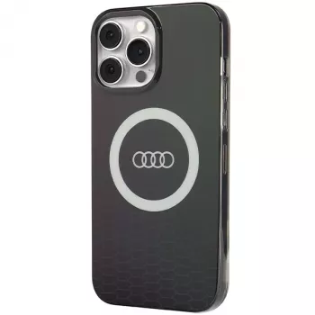 Audi IML Big Logo MagSafe Case iPhone 13 Pro Max 6.7 Black Hardcase