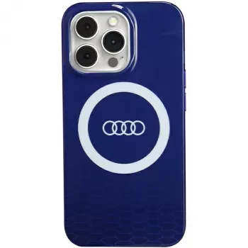 Audi IML Big Logo MagSafe Case for iPhone 13 Pro / 13 6.1 Navy Blue Hard Case