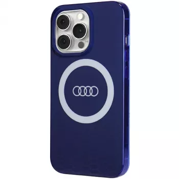 Audi IML Big Logo MagSafe Case for iPhone 13 Pro / 13 6.1 Navy Blue Hard Case