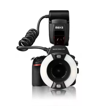 Meike MK-14EXT-N Macro Ring Flash for Nikon DSLR Cameras