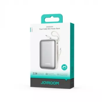 Powerbank Joyroom JR-PBF29 20000mAh 22.5W with Dual Cable - White