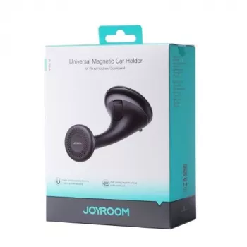 Joyroom JR-ZS356 Universal Magnetic Car Phone Holder for Dashboard/Windshield - Black