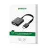 UGREEN HDMI to VGA Adapter MM103, 25cm, Black