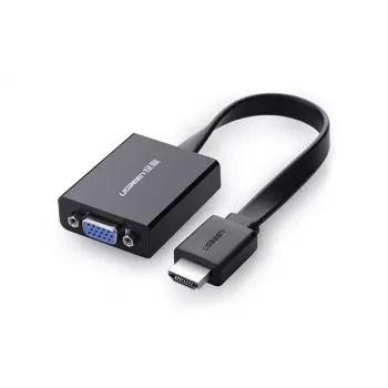 UGREEN HDMI to VGA Adapter MM103, 25cm, Black