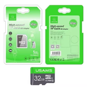 USAMS 80W Fast Charge Car Charger 2xUSB-A + 1xUSB-C PD QC3.0 Blue CC159CC02 (US-CC159)